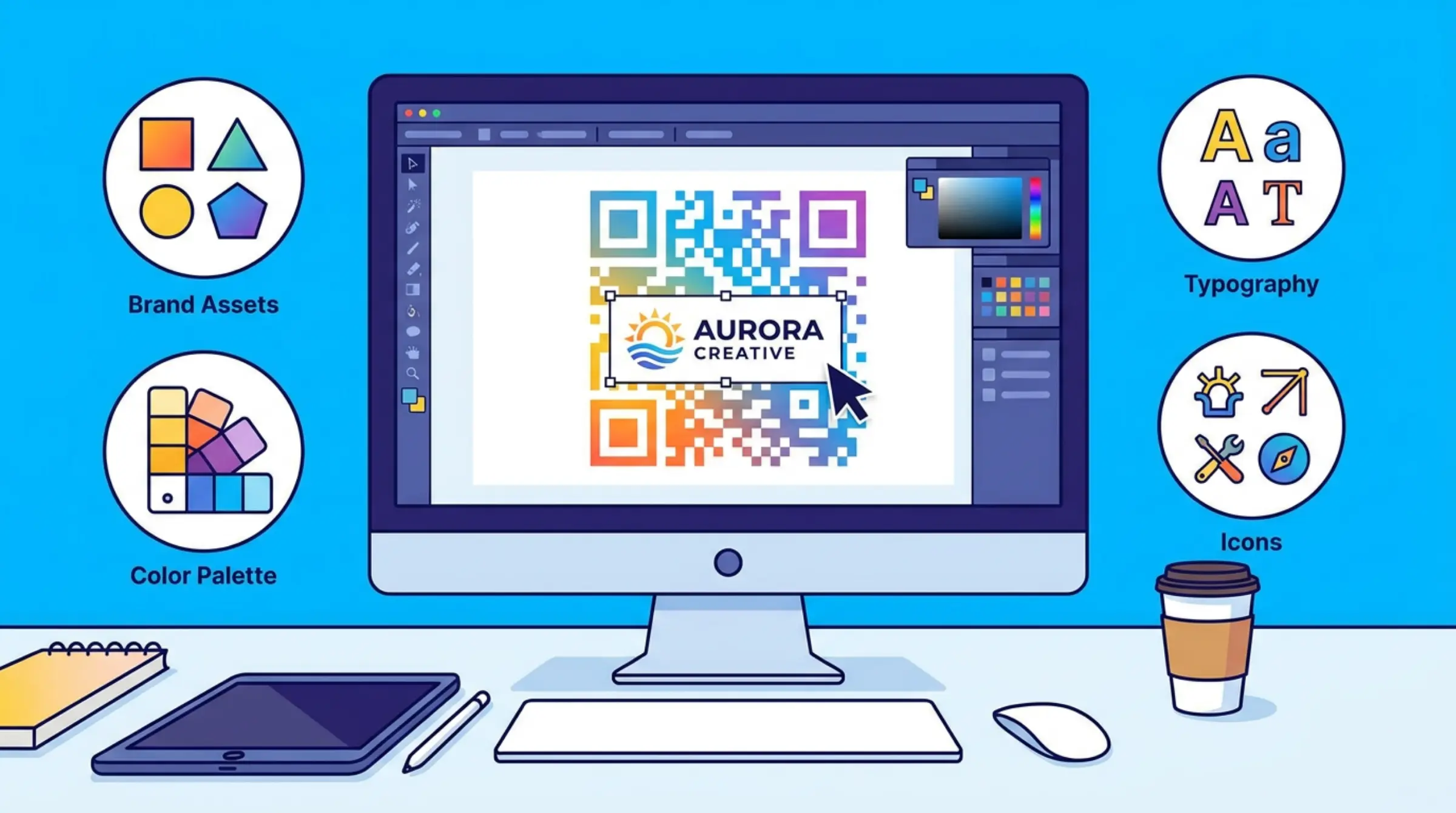 Add logo to QR code guide
