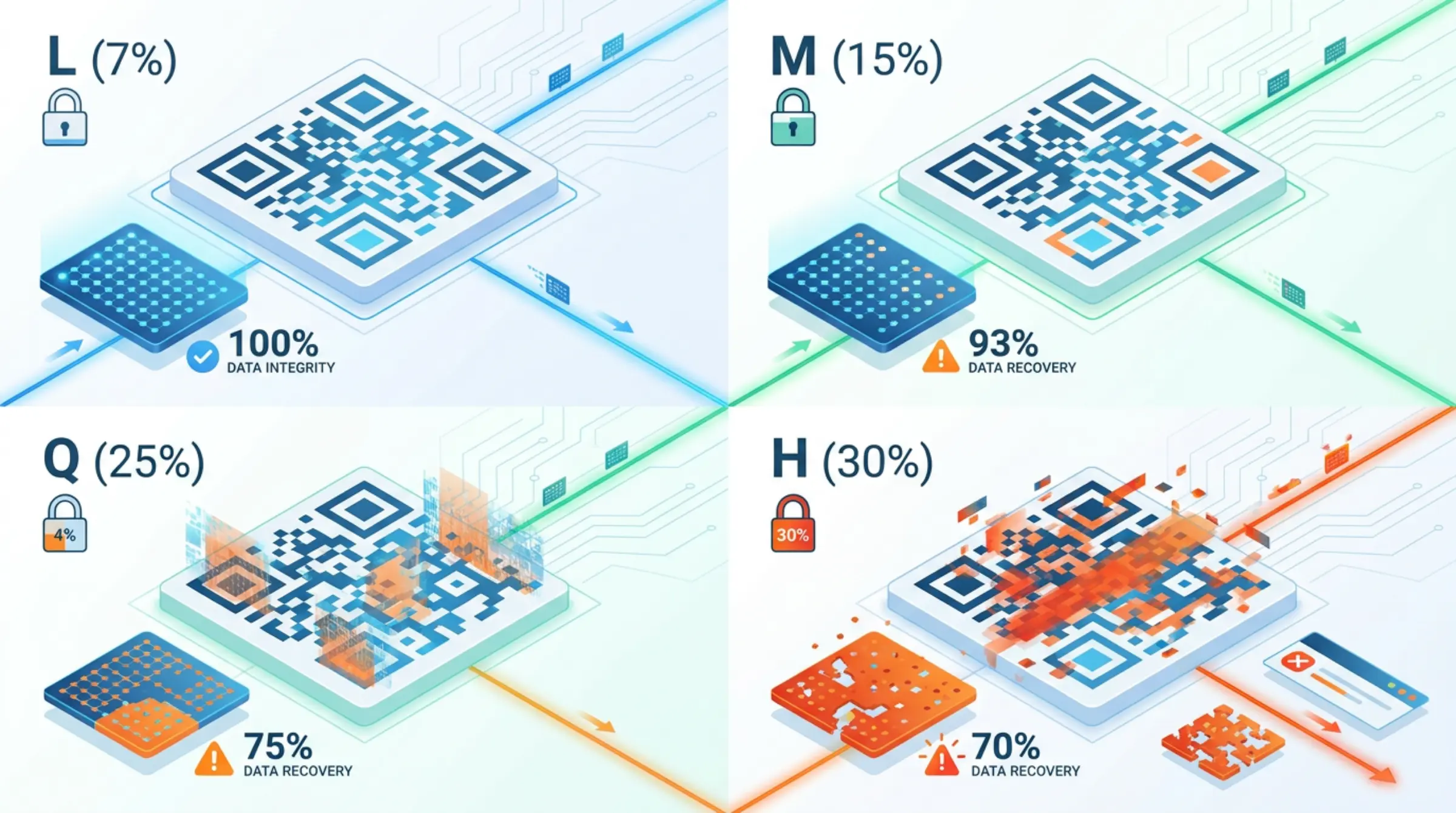 QR code error correction